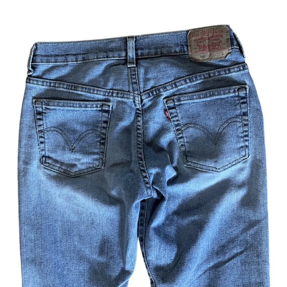Vintage Women's Levi's Nouveau Low Rise Straight Stretch 505 Jeans, Size 4 Mis S - Picture 9 of 10